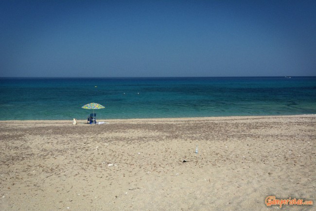 Lefkada, Gyra beach