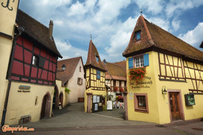 France, Alsace, Eguisheim