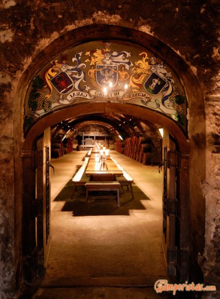 Hungary, Tokaj town, Rakoczi Pince wine cellar