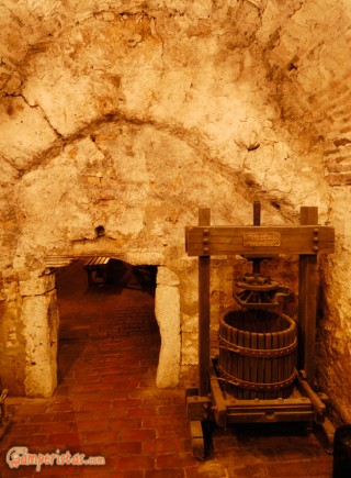 Hungary, Tokaj town, Tokaj Museum, cellars