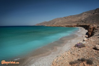 Crete: Asprolithos beach