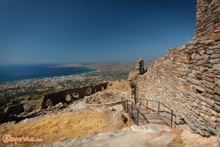 Greece, Euboea (Evia), Karistos, Castello Rosso