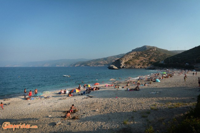 Greece, Euboea (Evia), Limnionas beach