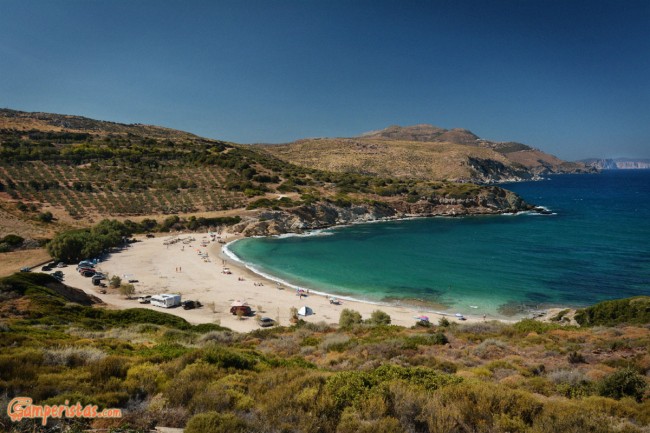 Greece, Euboea (Evia), Cheromilos beach