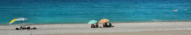 Greece, Euboea (Evia), Chiliadou beach