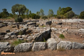 Greece, Euboea (Evia), Eretria Archeological site