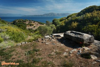 Greece, Attica, Ramnous archaelogical site