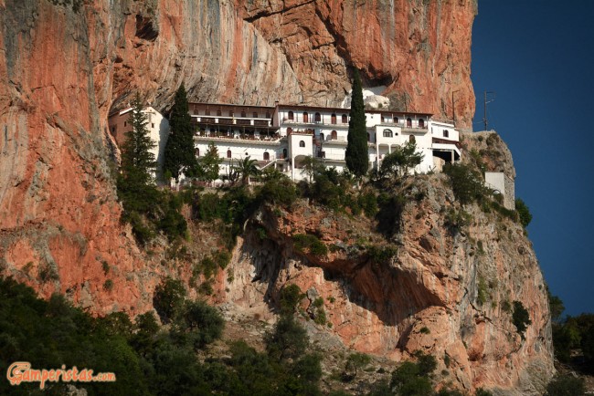 Greece, Peloponnese, Elona Monastery