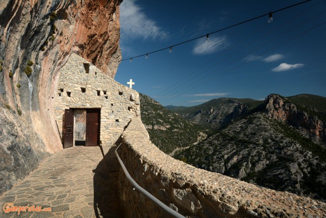 Greece, Peloponnese, Elona Monastery