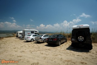 Greece, Peloponnese, Voidokilia Beach