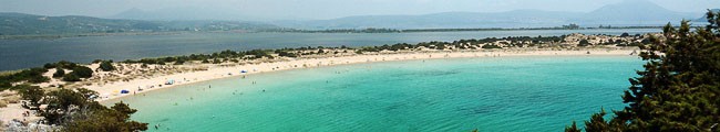 Greece, Peloponnese, Voidokilia Beach