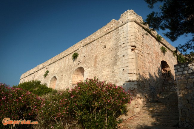 Greece, Peloponnese, Pylos Castle