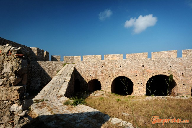 Greece, Peloponnese, Pylos Castle