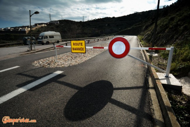 France, Cerbere borders with Spain