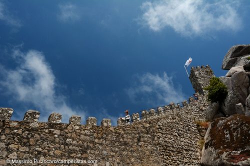 Il castello dei Mori, una delle attrazioni di Sintra, impressionante, ma 8€ di entrata mi sono sembrati un po' eccessivi.